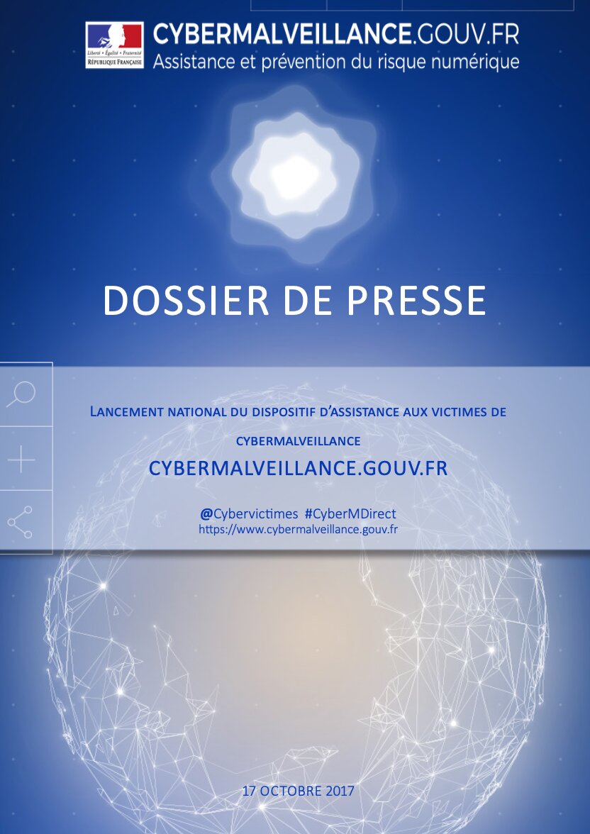 Dossier de presse Cybermalveillance.gouv.fr