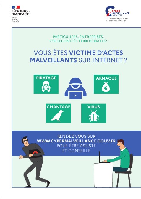 Affiche A4 de présentation du dispositif