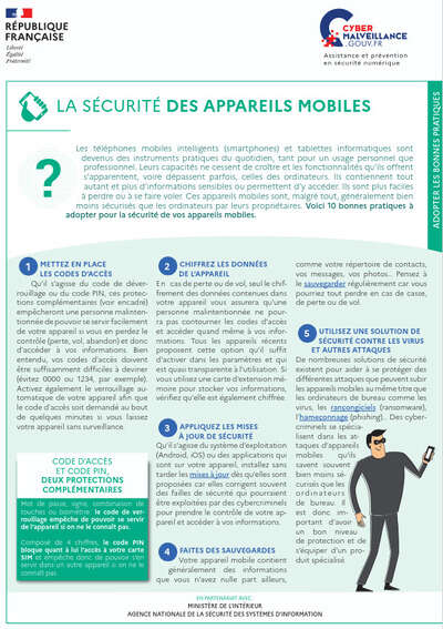 Protéger ses appareils mobiles