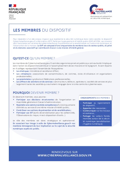 Téléchargez la fiche de présentation des membres du dispositif au format PDF