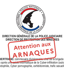 1 million consultations de l'article relatif aux messages frauduleux usurpant l’identité de la Police et de la Gendarmerie