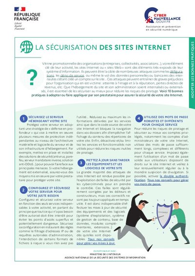 La sécurisation des sites Internet