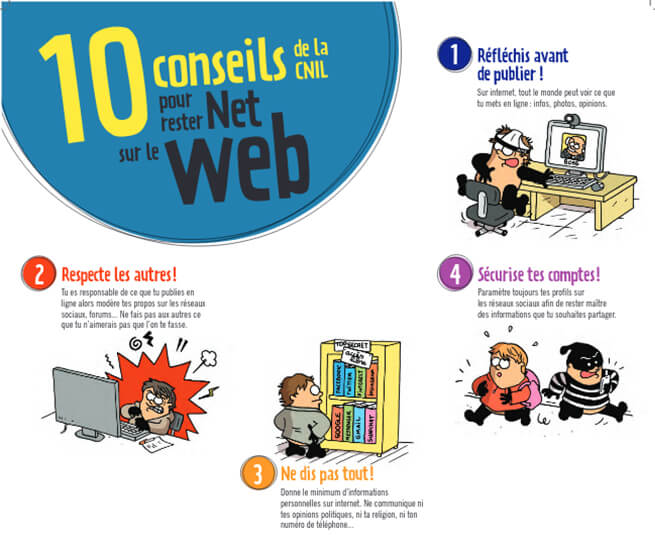 10 onseils pour rester net sur le web