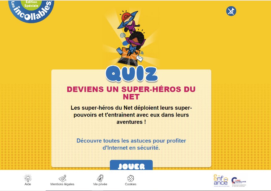 Quiz en ligne Les Incollables