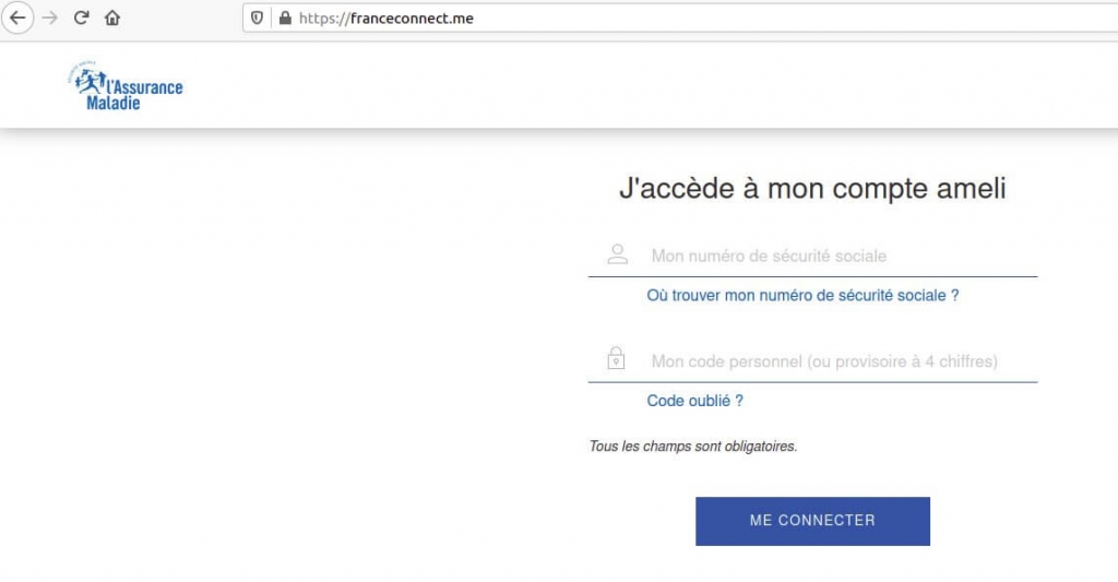 Phishing FranceConnect