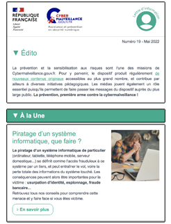 Extrait newsletter