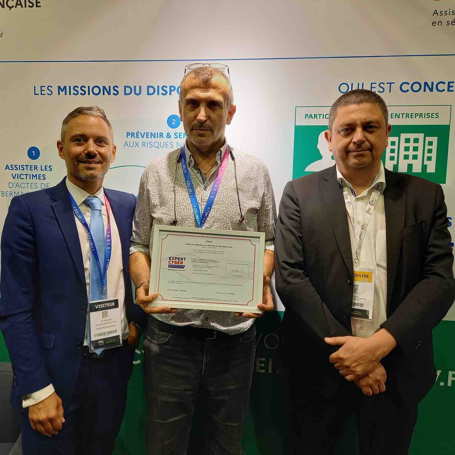 Cybermalveillance.gouv.fr et l'AFNOR ont remis le 200ᵉ label ExpertCyber !