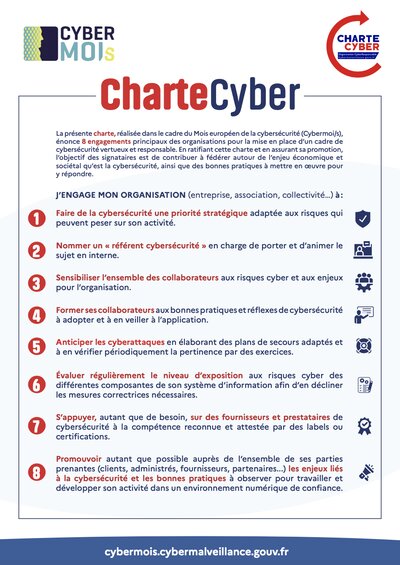 La CharteCyber au format PDF