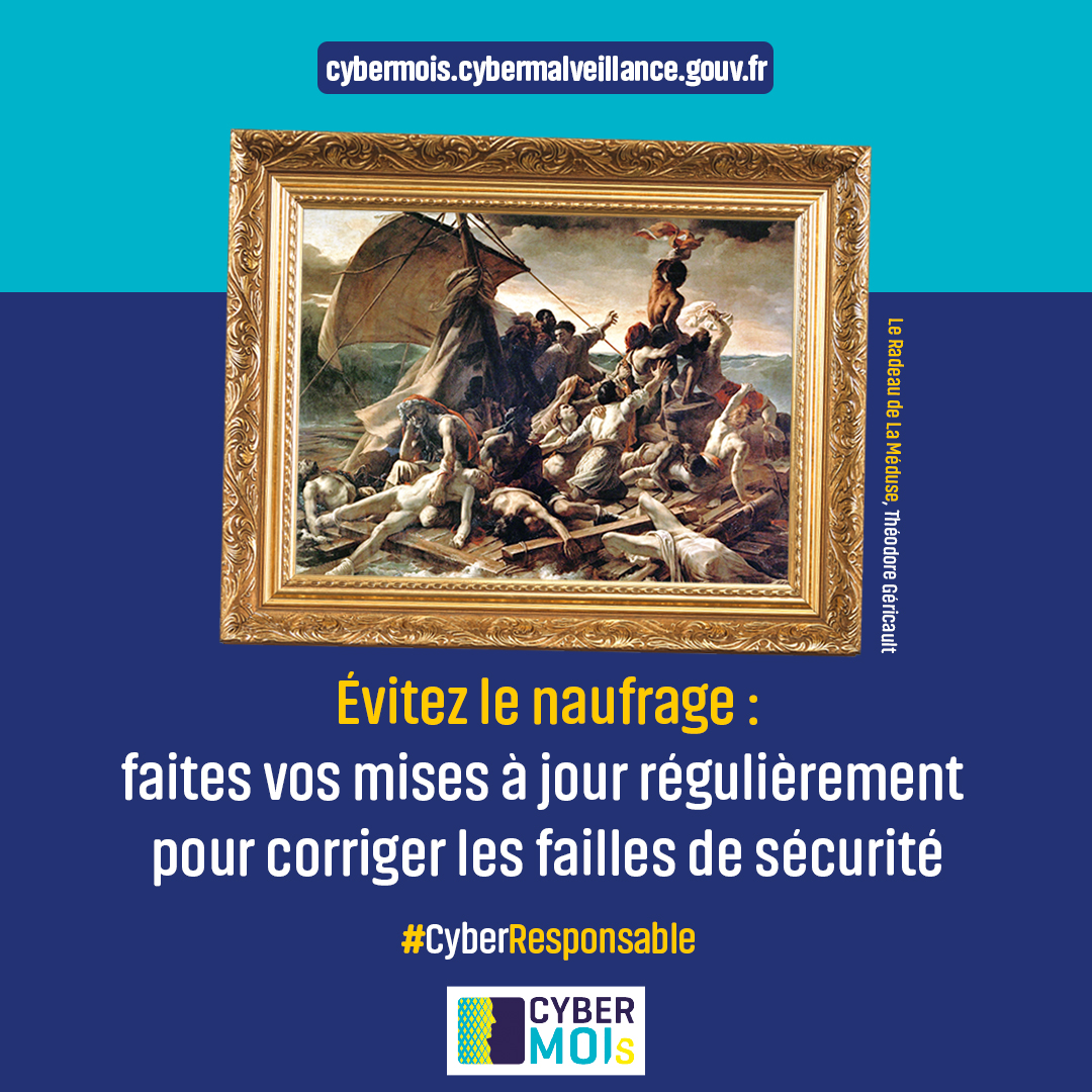 Conseil #CyberResponsable - Mises à jour