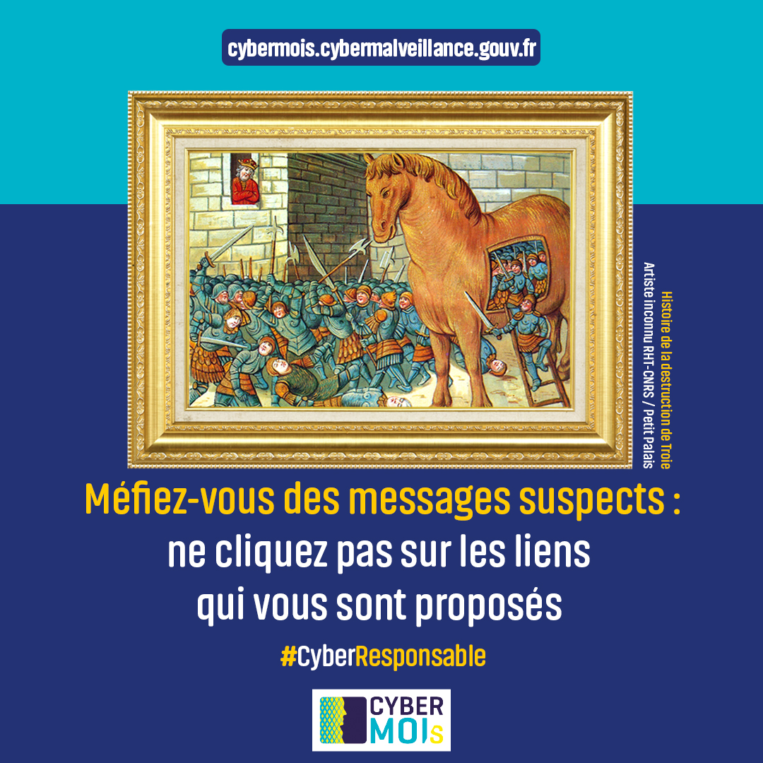 Conseil #CyberResponsable - Hameçonnage