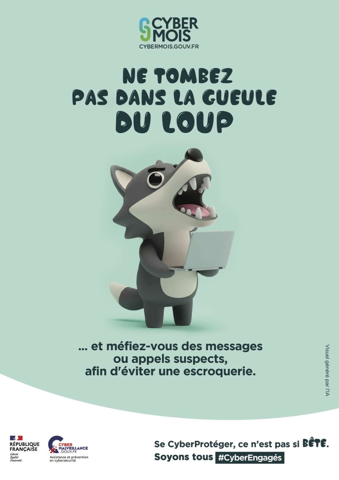 Affiche loup